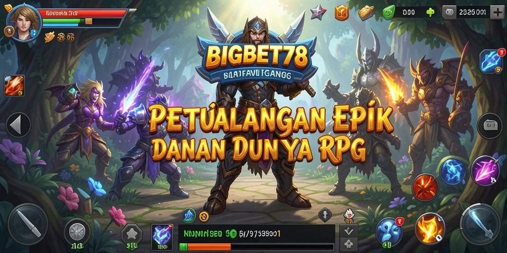 Menampilkan gameplay RPG epik dari BIGBET78 yang memukau.