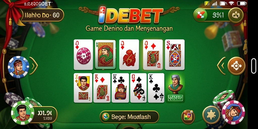 Tampilan gameplay seru di IDEBET yang memikat.