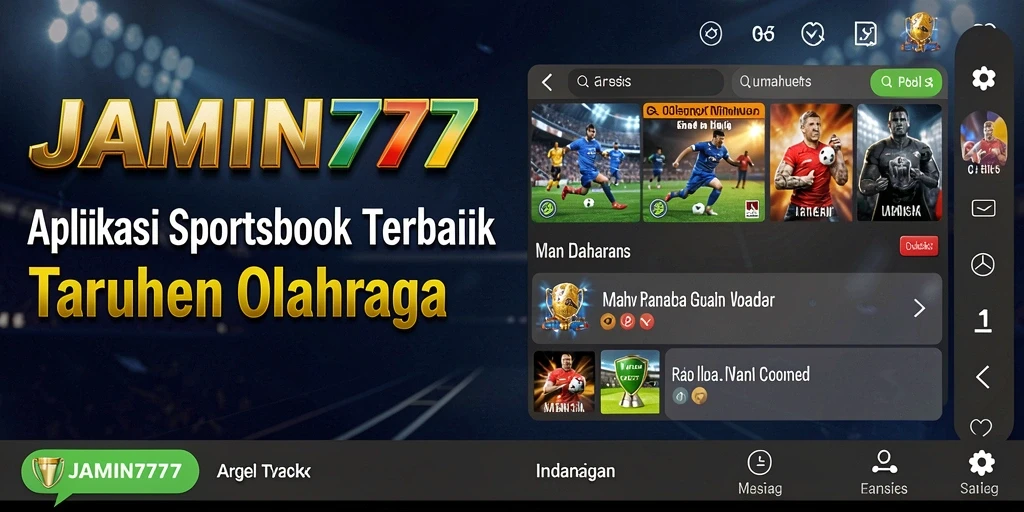 Tampilan menyenangkan dari gameplay Sportsbook di JAMIN777.