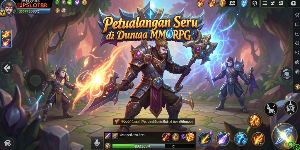 Gameplay menarik JPSLOT88 dalam dunia MMORPG yang kaya.