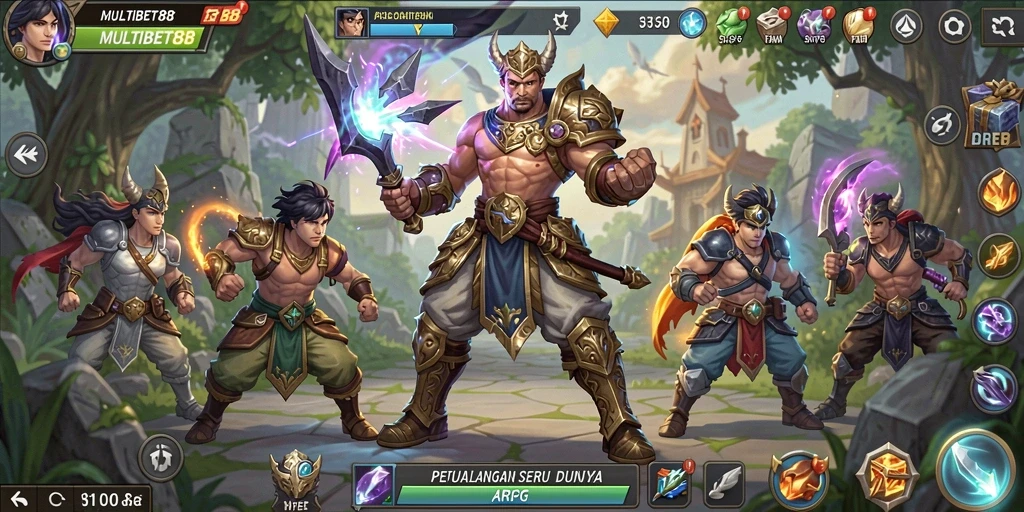 Gameplay seru di dunia petualangan MULTIBET88.