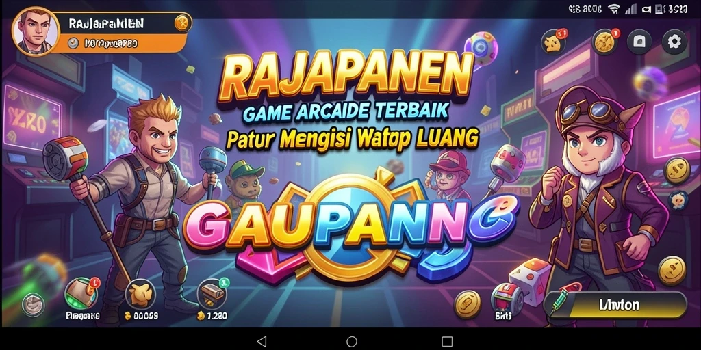 Tampilan gameplay RAJAPANEN yang seru dan penuh aksi.