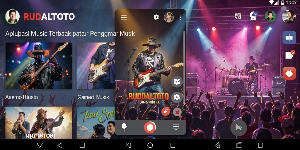 Tampilan screenshot <strong>RUDALTOTO</strong> dengan antarmuka yang menarik dan gameplay Musik.