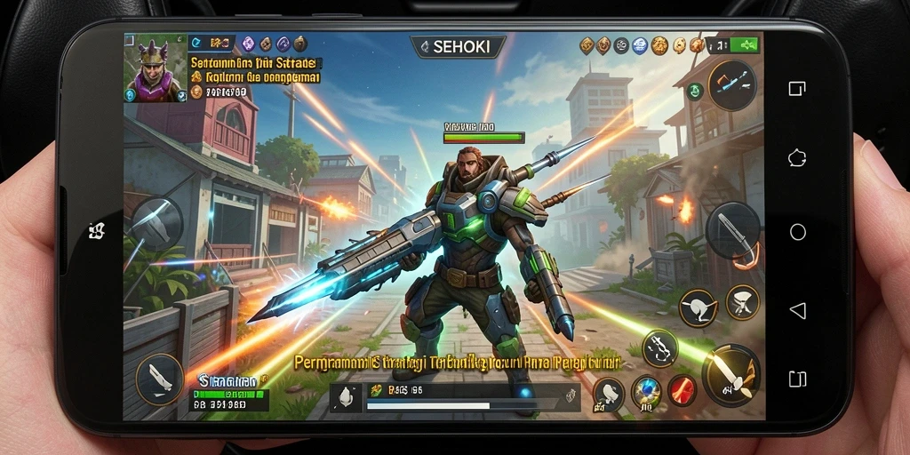 Tampilan gameplay SEHOKI yang seru dan penuh strategi.