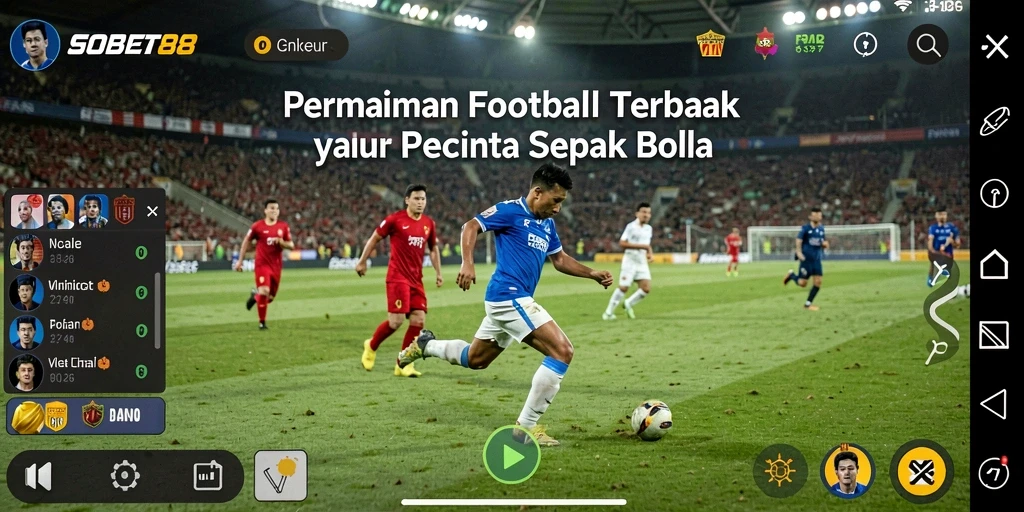 Tampilan gameplay SOBET88 yang menarik dan realistis.