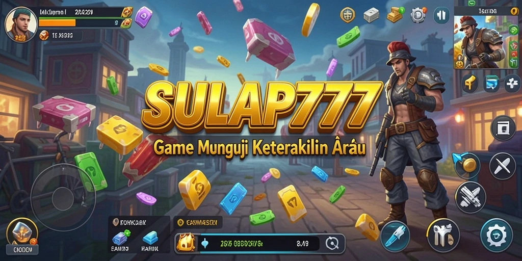Tampilan gameplay SULAP777 yang menakjubkan dan interaktif.