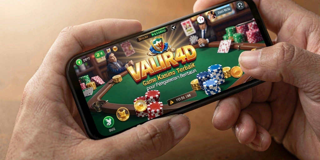 Screenshot gameplay VALIR4D menampilkan suasana kasino yang seru.
