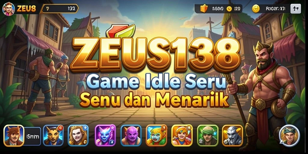 Tampilan gameplay <strong>ZEUS138</strong> yang memukau dengan karakter yang menarik.